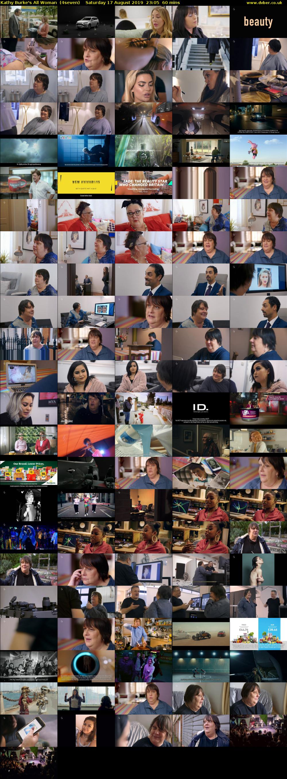 Kathy Burke's All Woman  (4seven) Saturday 17 August 2019 23:05 - 00:05