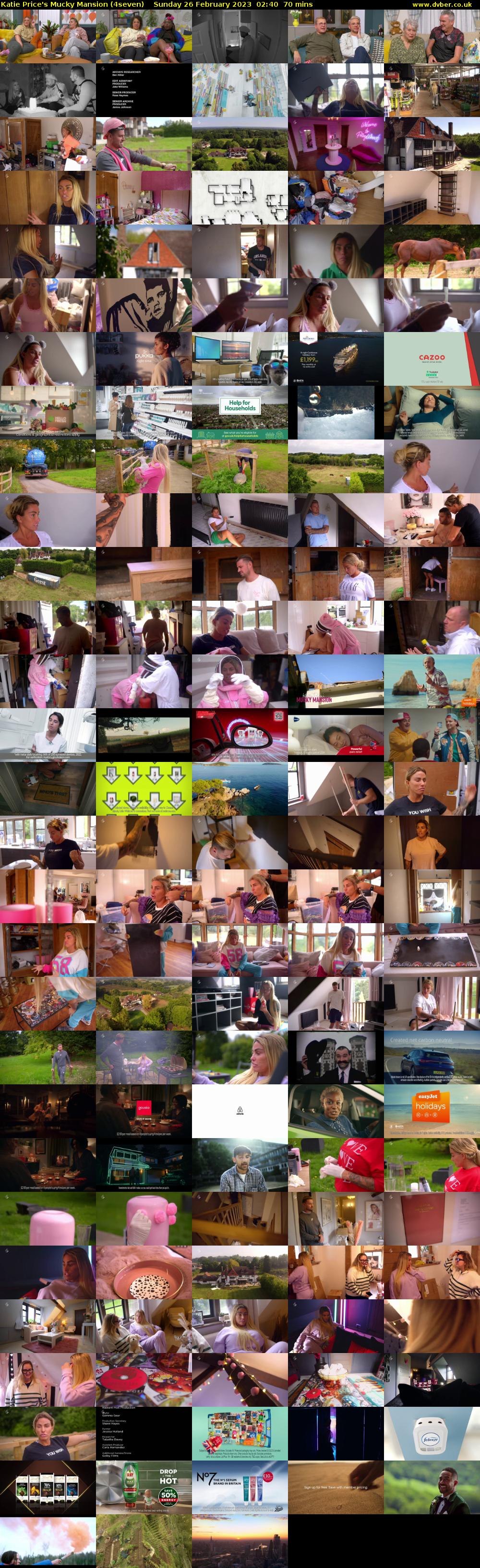Katie Price's Mucky Mansion (4seven) Sunday 26 February 2023 02:40 - 03:50