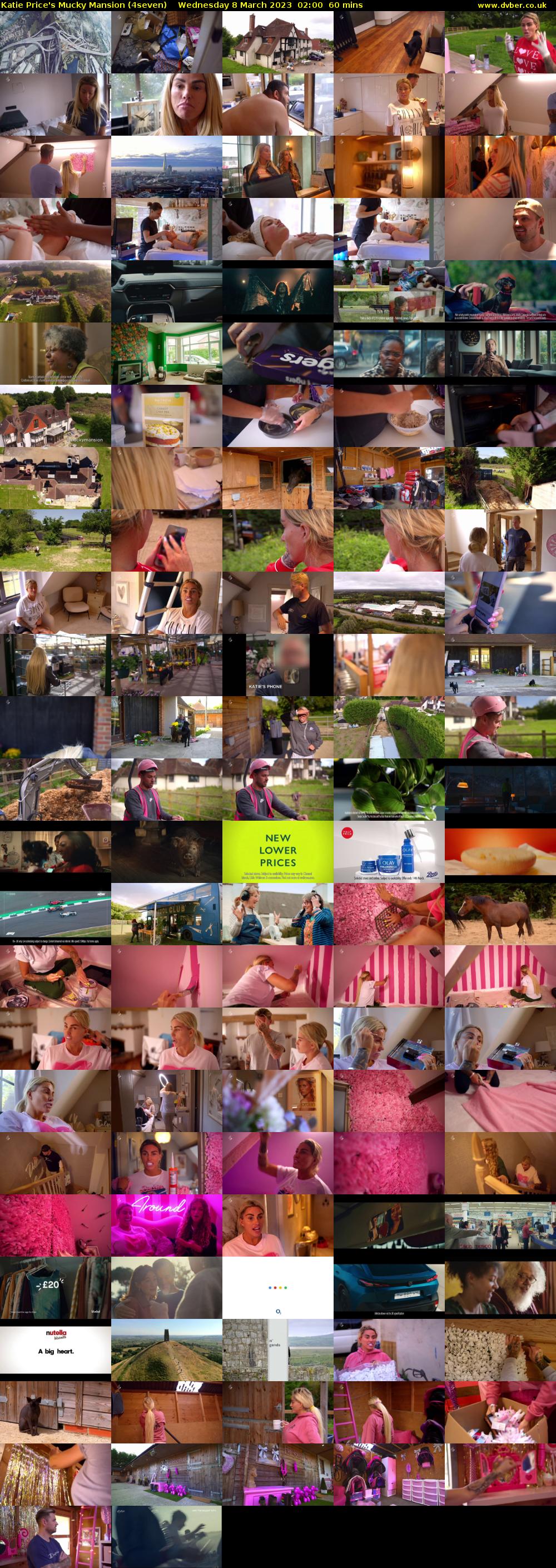Katie Price's Mucky Mansion (4seven) Wednesday 8 March 2023 02:00 - 03:00