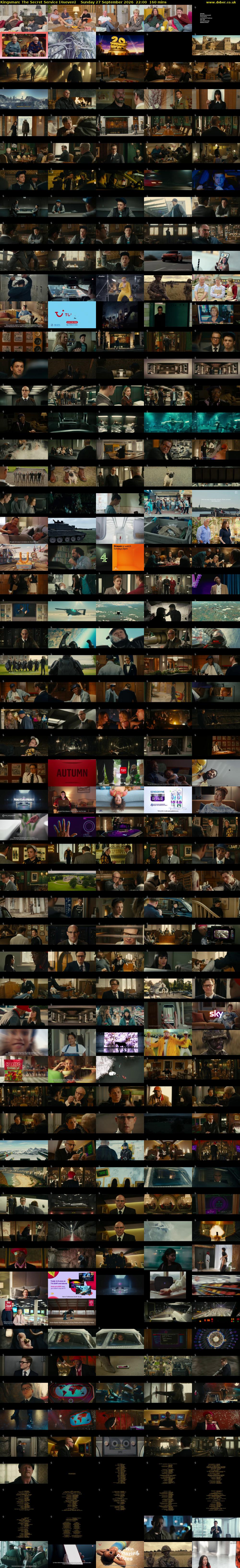 Kingsman: The Secret Service (4seven) Sunday 27 September 2026 22:00 - 00:40