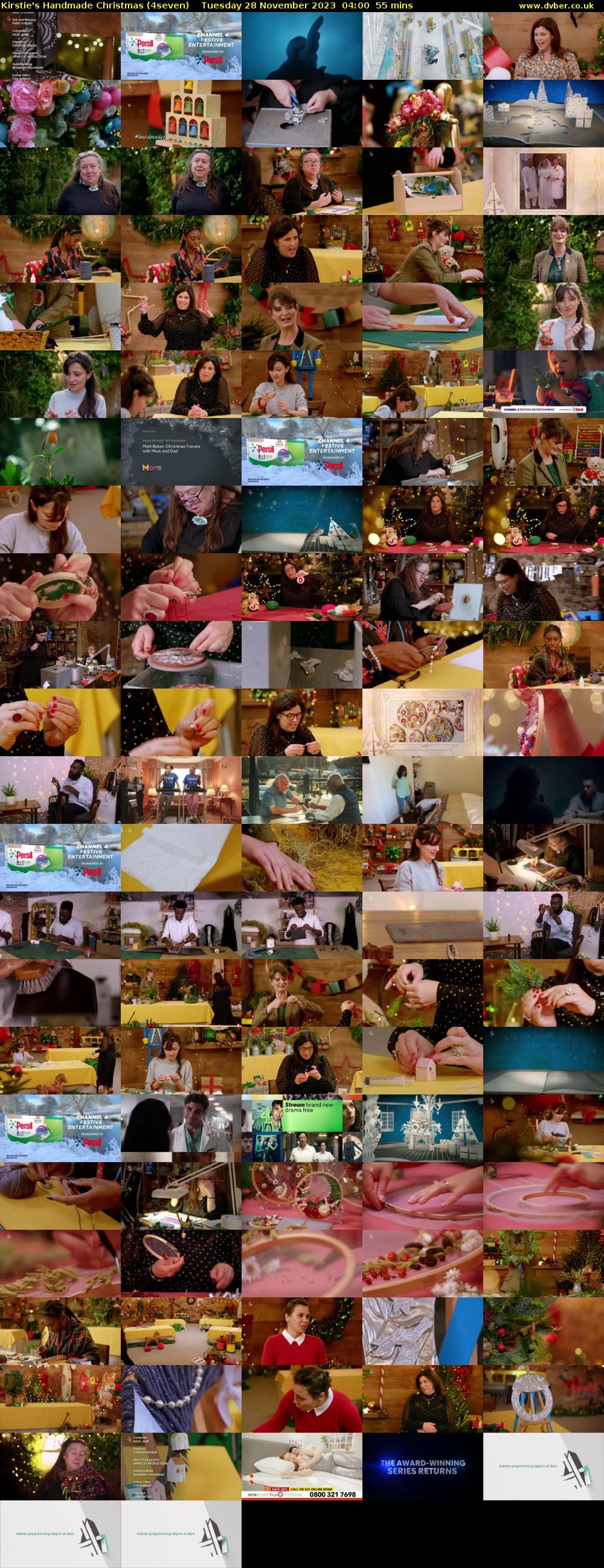Kirstie's Handmade Christmas (4seven) Tuesday 28 November 2023 04:00 - 04:55