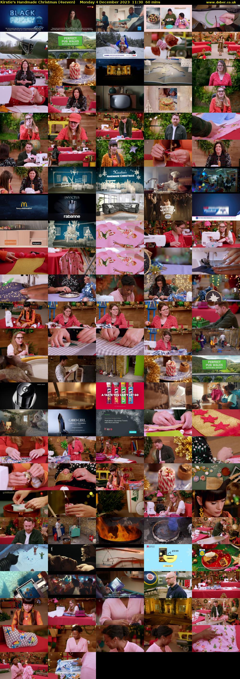 Kirstie's Handmade Christmas (4seven) Monday 4 December 2023 11:30 - 12:30