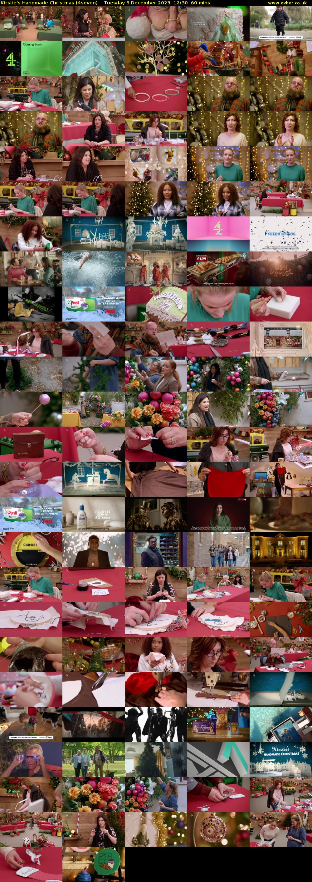 Kirstie's Handmade Christmas (4seven) Tuesday 5 December 2023 12:30 - 13:30