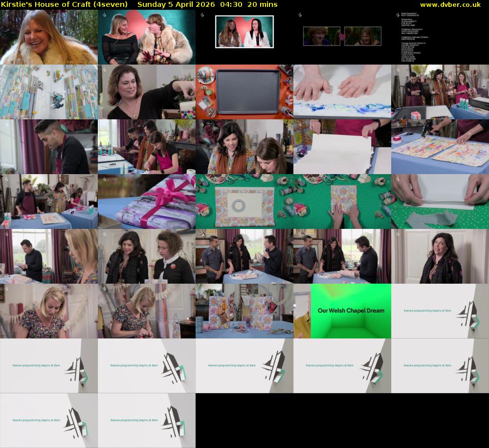 Kirstie's House of Craft (4seven) Sunday 5 April 2026 04:30 - 04:50