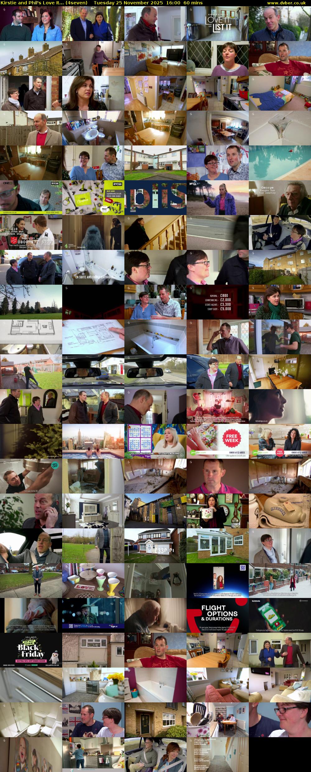 Kirstie and Phil's Love It... (4seven) Tuesday 25 November 2025 16:00 - 17:00