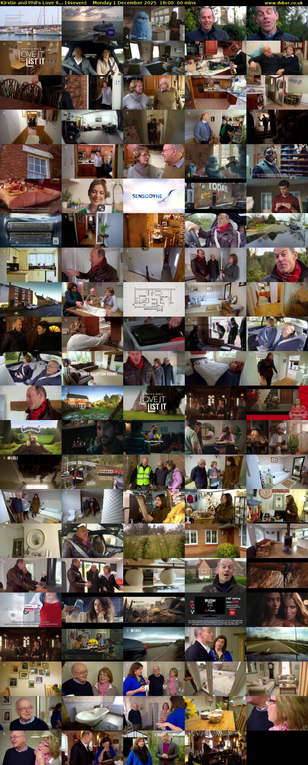 Kirstie and Phil's Love It... (4seven) Monday 1 December 2025 18:00 - 19:00