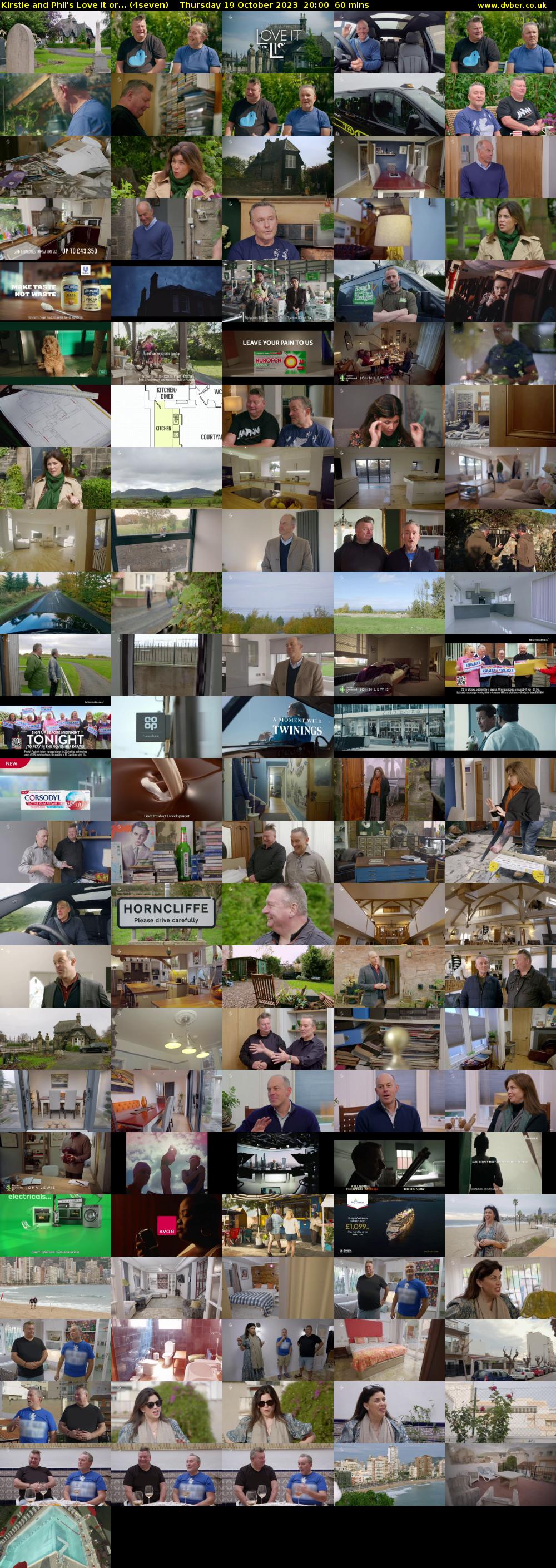 Kirstie and Phil's Love It or... (4seven) Thursday 19 October 2023 20:00 - 21:00