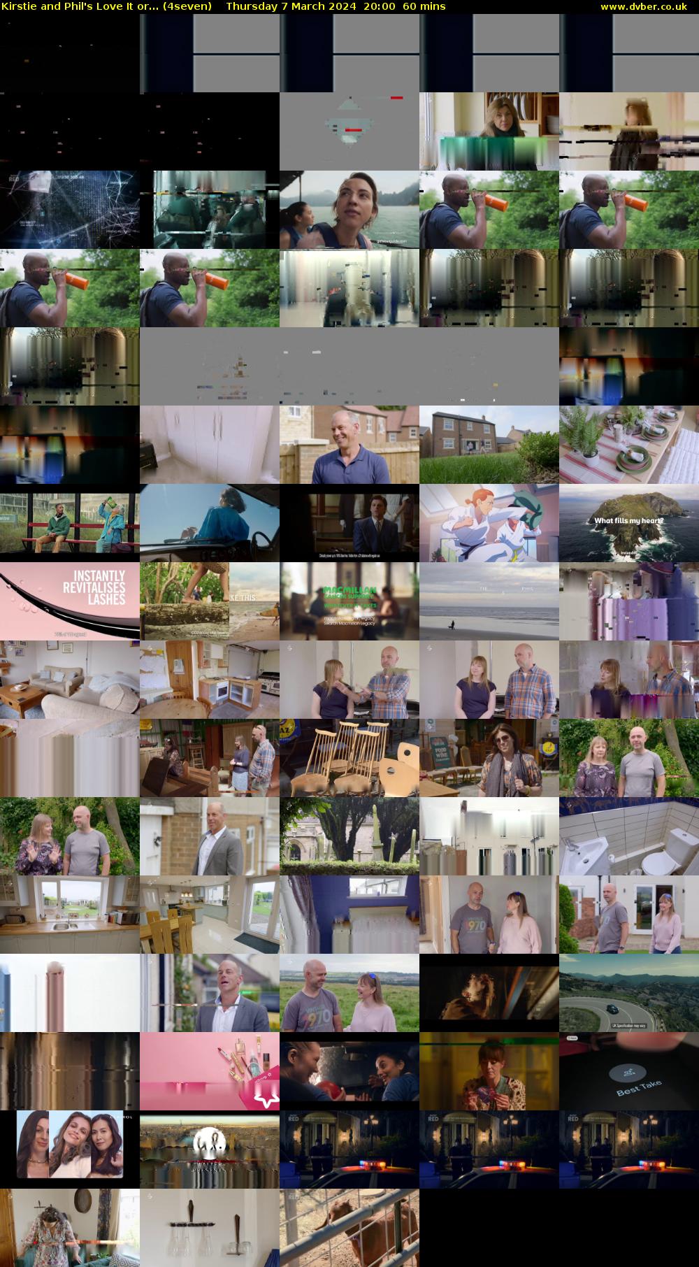 Kirstie and Phil's Love It or... (4seven) Thursday 7 March 2024 20:00 - 21:00