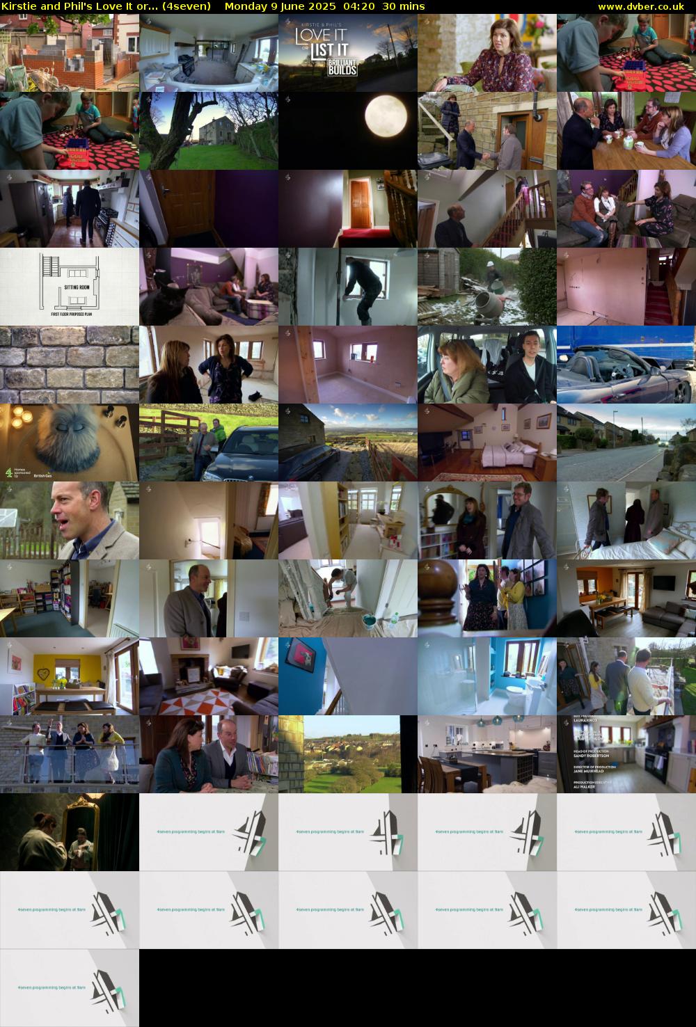 Kirstie and Phil's Love It or... (4seven) Monday 9 June 2025 04:20 - 04:50