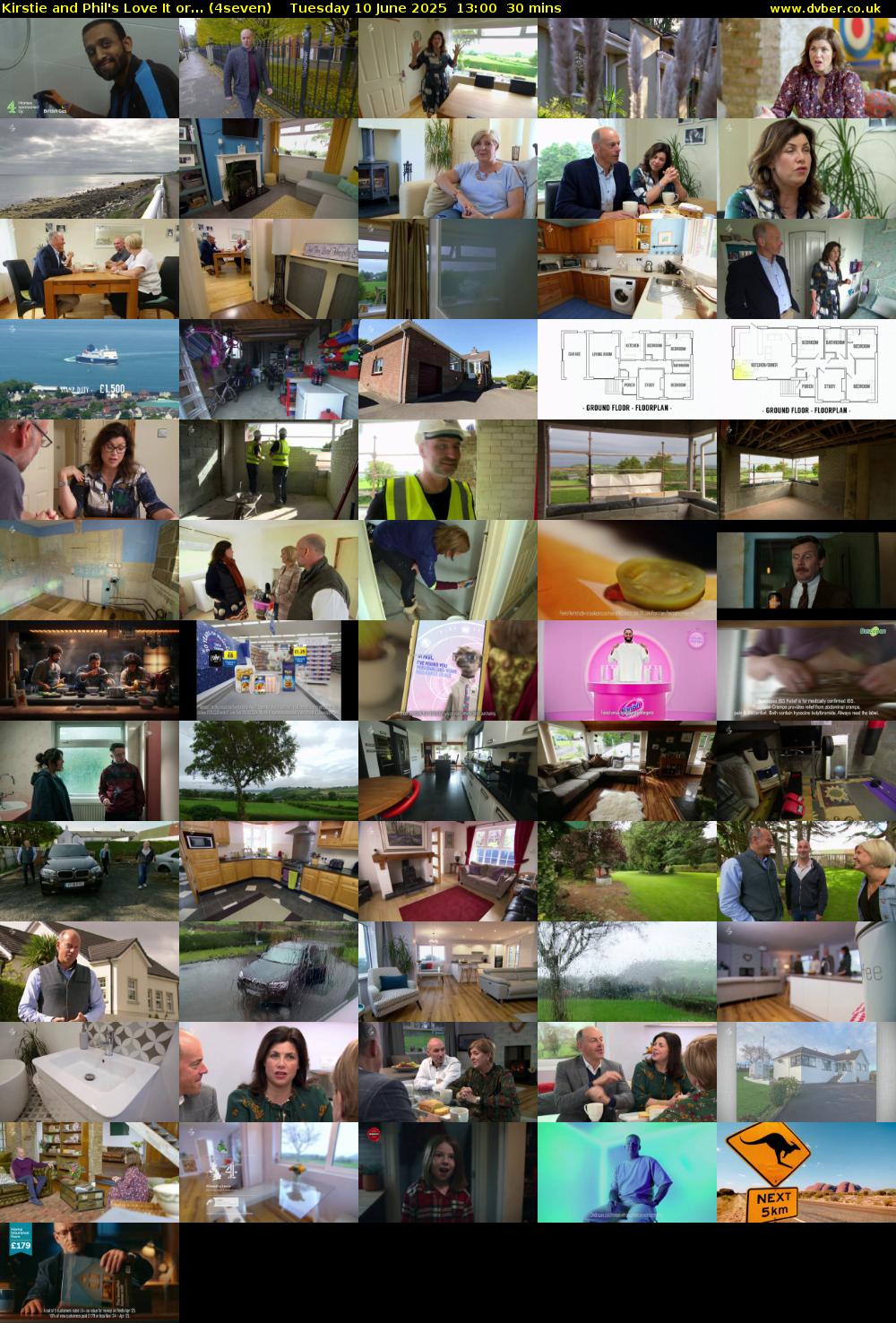 Kirstie and Phil's Love It or... (4seven) Tuesday 10 June 2025 13:00 - 13:30