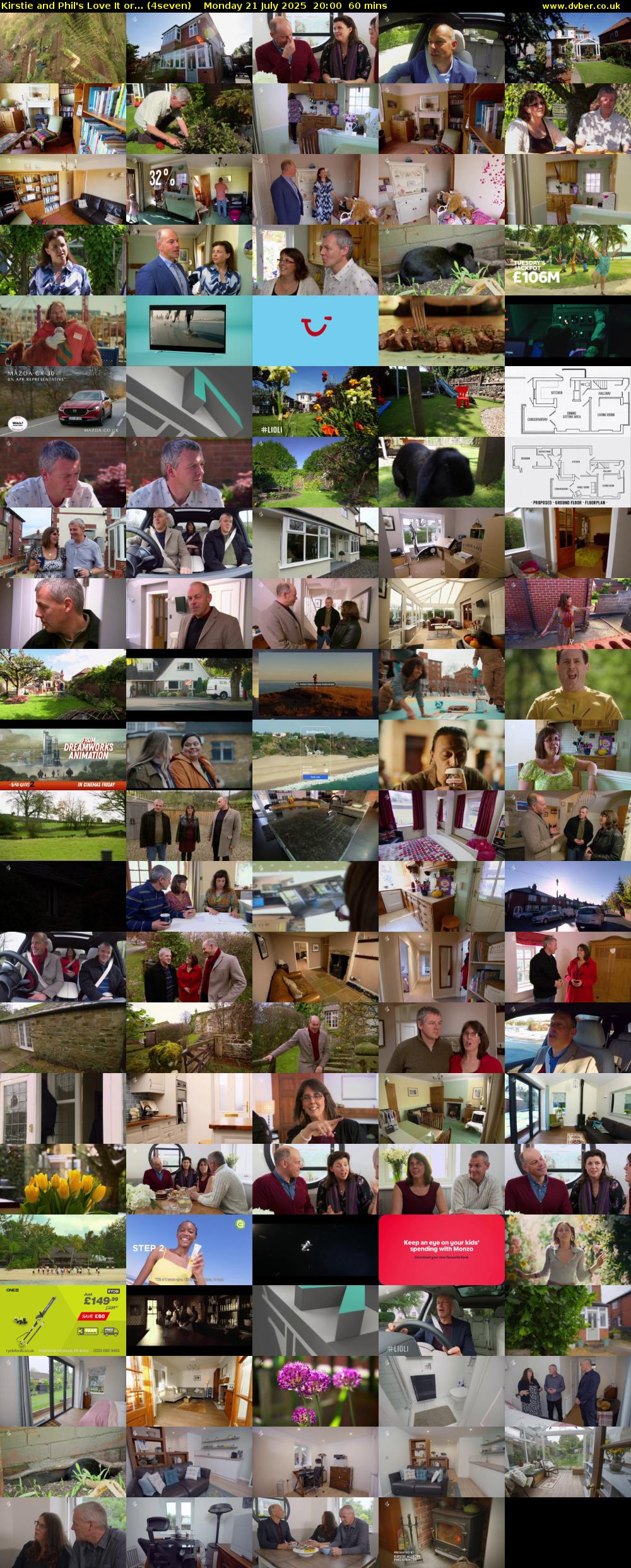 Kirstie and Phil's Love It or... (4seven) Monday 21 July 2025 20:00 - 21:00