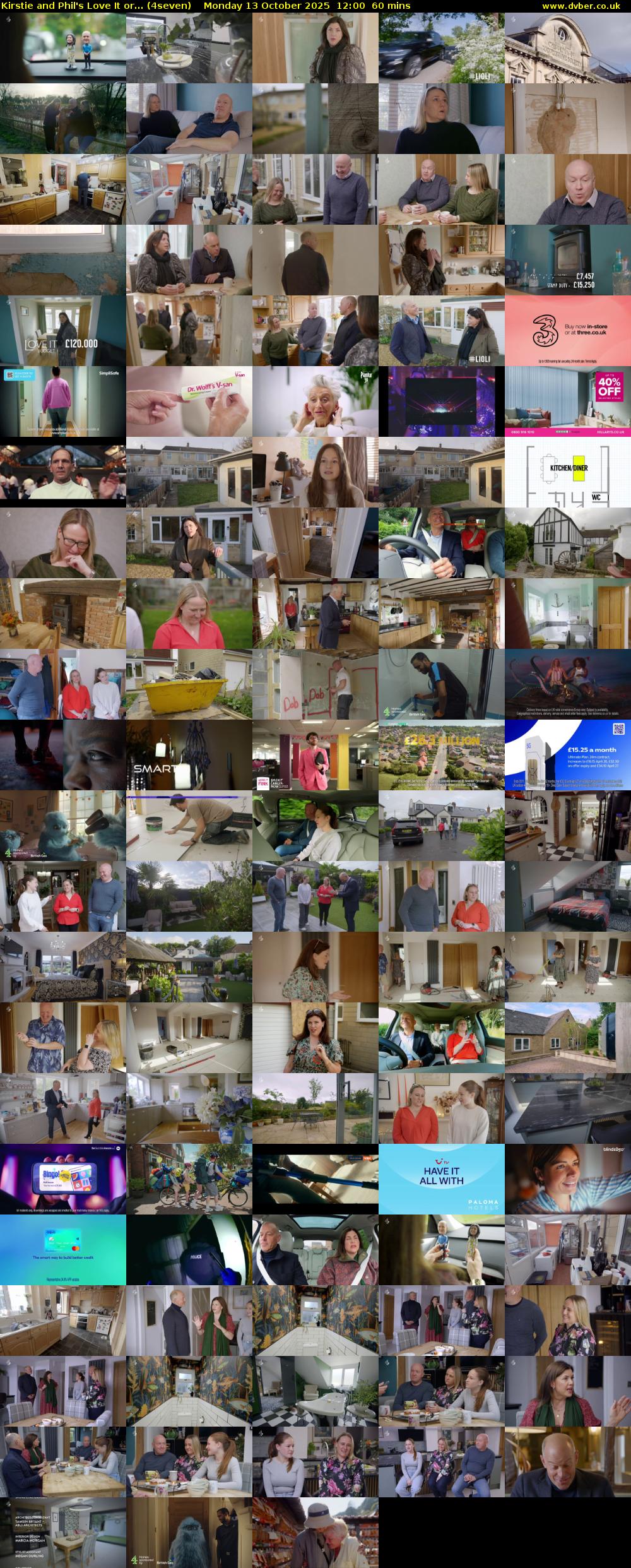 Kirstie and Phil's Love It or... (4seven) Monday 13 October 2025 12:00 - 13:00
