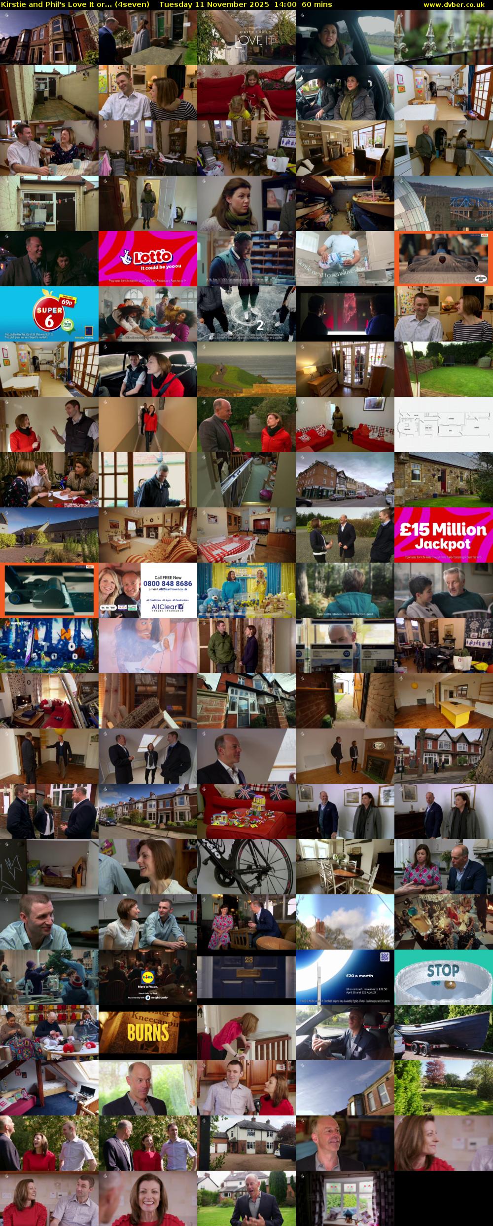 Kirstie and Phil's Love It or... (4seven) Tuesday 11 November 2025 14:00 - 15:00