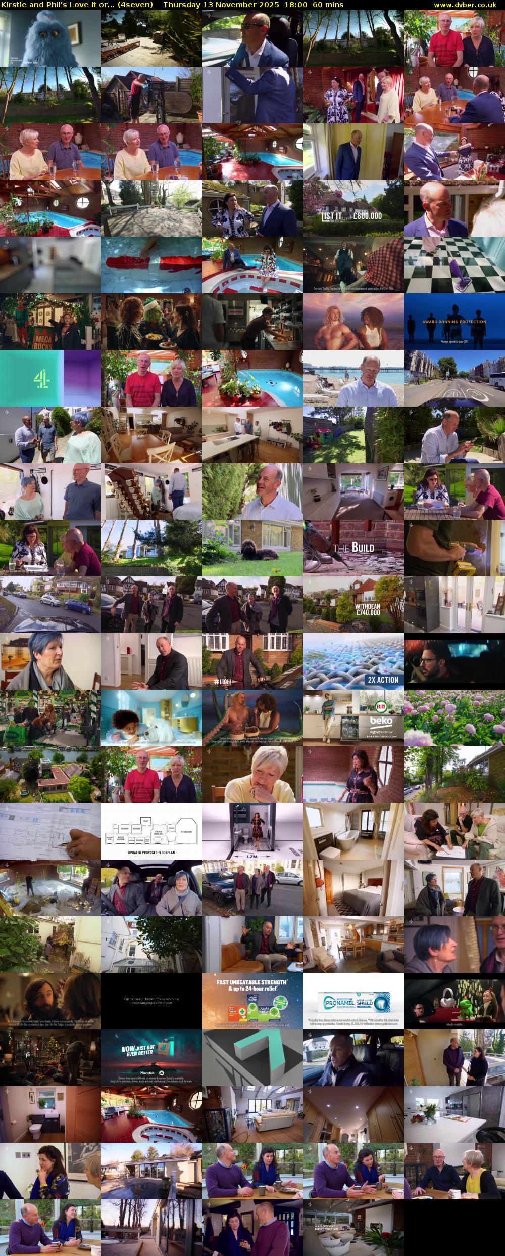 Kirstie and Phil's Love It or... (4seven) Thursday 13 November 2025 18:00 - 19:00