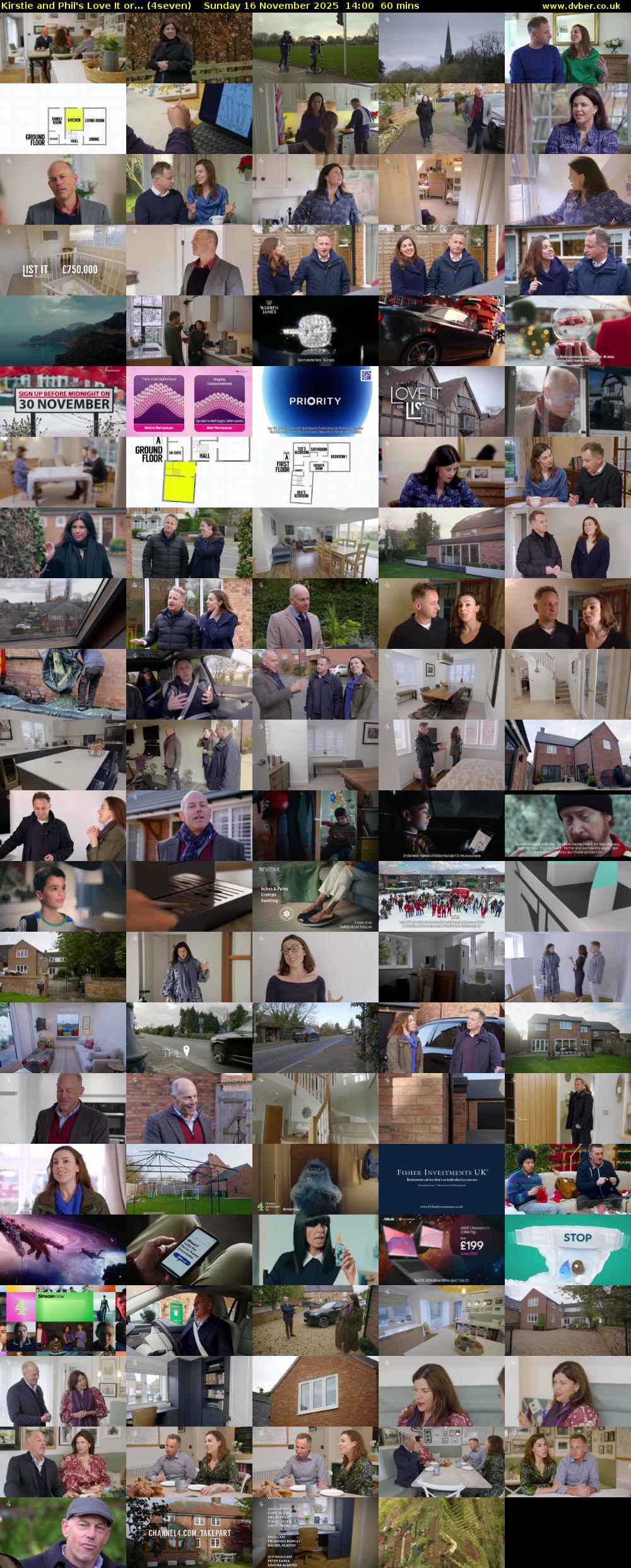Kirstie and Phil's Love It or... (4seven) Sunday 16 November 2025 14:00 - 15:00