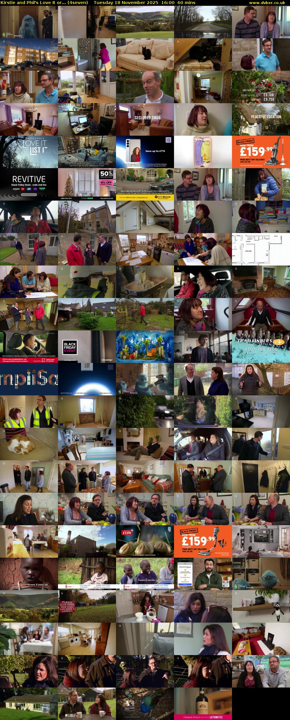 Kirstie and Phil's Love It or... (4seven) Tuesday 18 November 2025 16:00 - 17:00