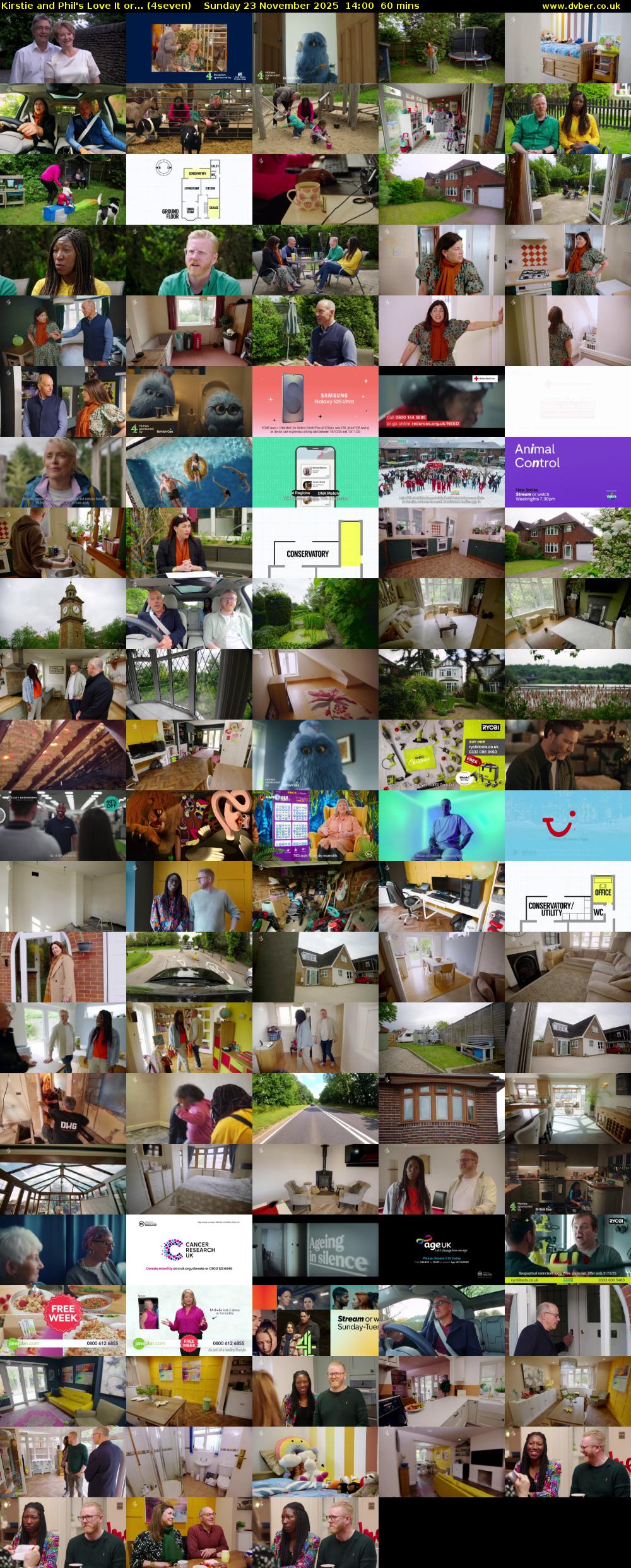 Kirstie and Phil's Love It or... (4seven) Sunday 23 November 2025 14:00 - 15:00