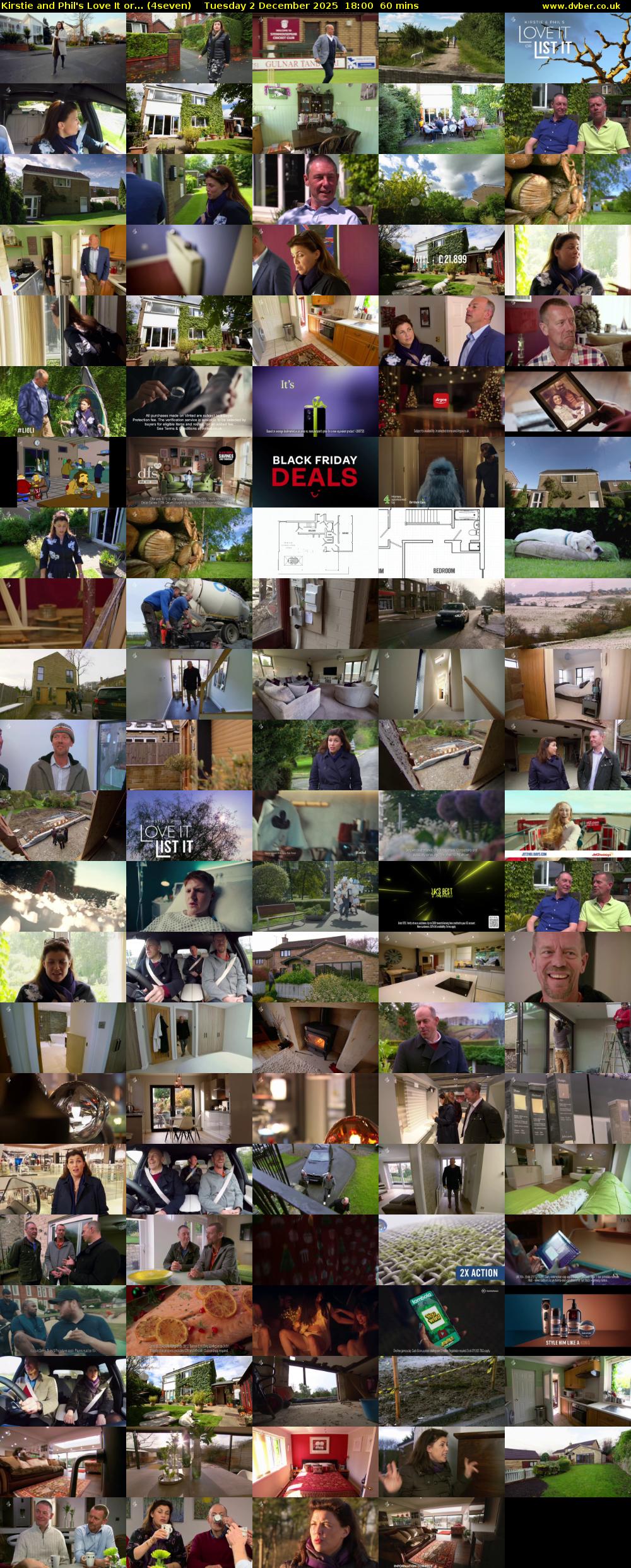 Kirstie and Phil's Love It or... (4seven) Tuesday 2 December 2025 18:00 - 19:00