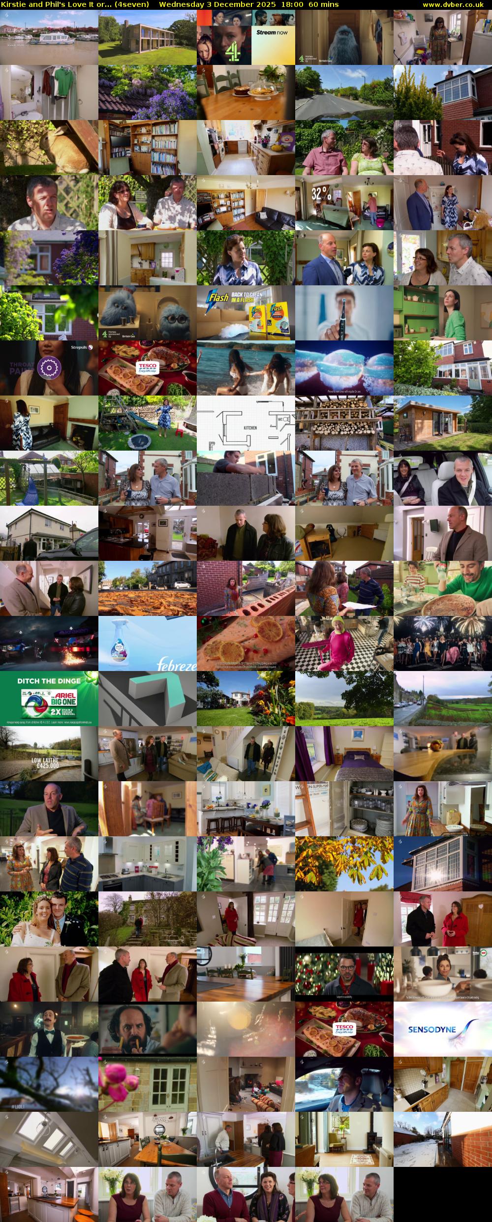 Kirstie and Phil's Love It or... (4seven) Wednesday 3 December 2025 18:00 - 19:00