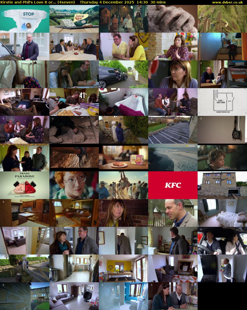 Kirstie and Phil's Love It or... (4seven) Thursday 4 December 2025 14:30 - 15:00