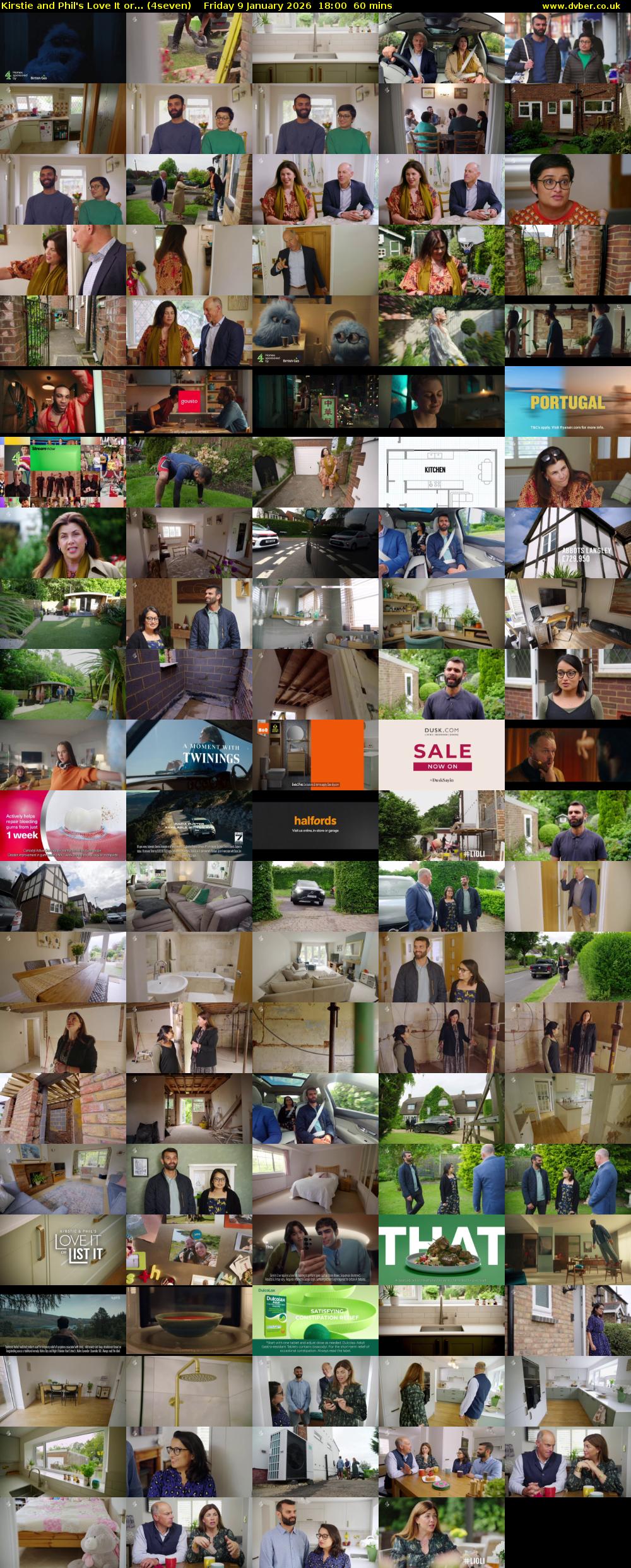 Kirstie and Phil's Love It or... (4seven) Friday 9 January 2026 18:00 - 19:00