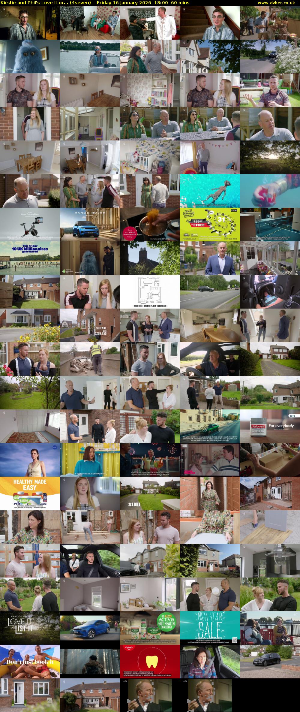 Kirstie and Phil's Love It or... (4seven) Friday 16 January 2026 18:00 - 19:00