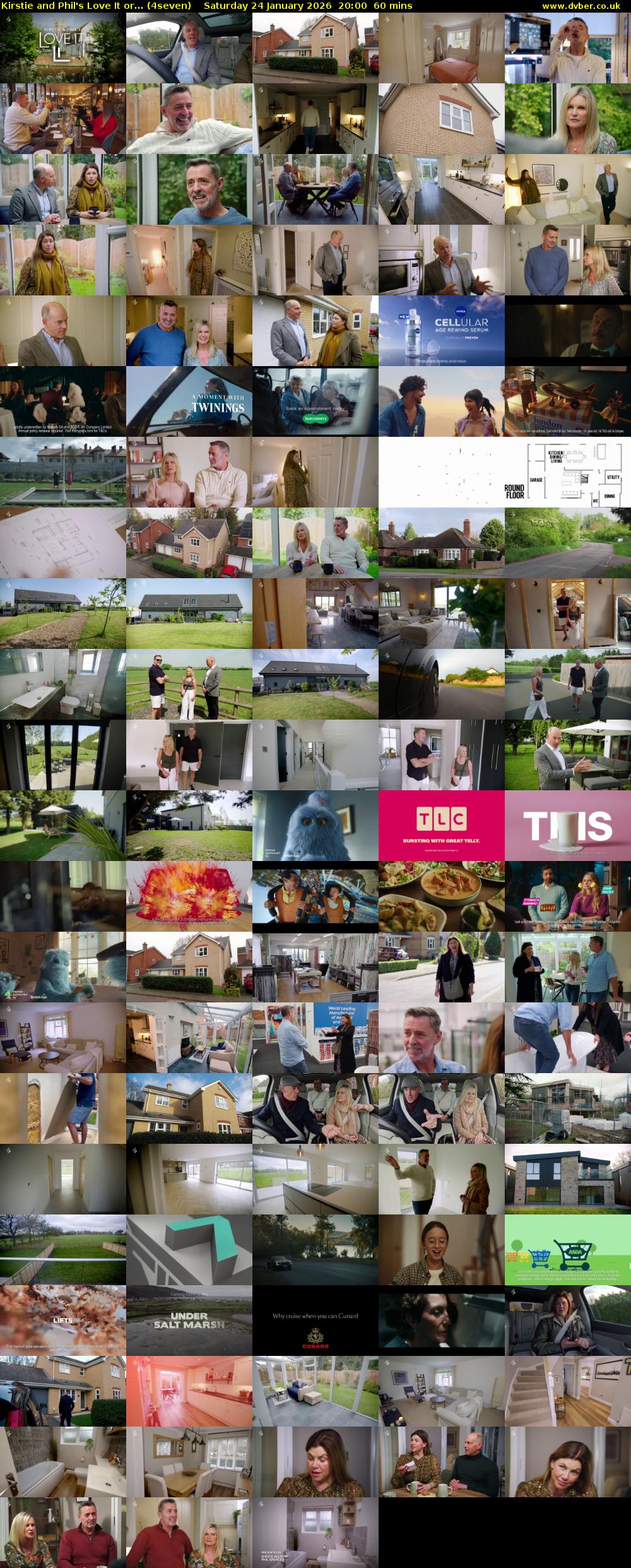 Kirstie and Phil's Love It or... (4seven) Saturday 24 January 2026 20:00 - 21:00