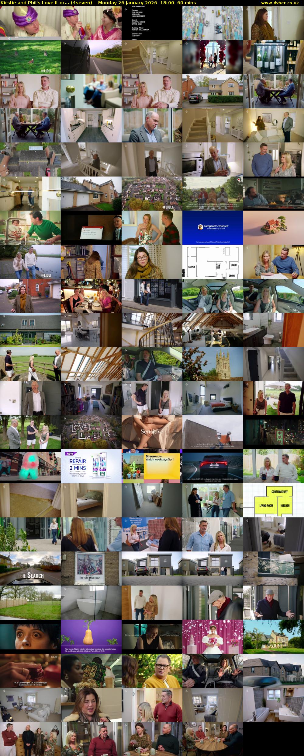 Kirstie and Phil's Love It or... (4seven) Monday 26 January 2026 18:00 - 19:00