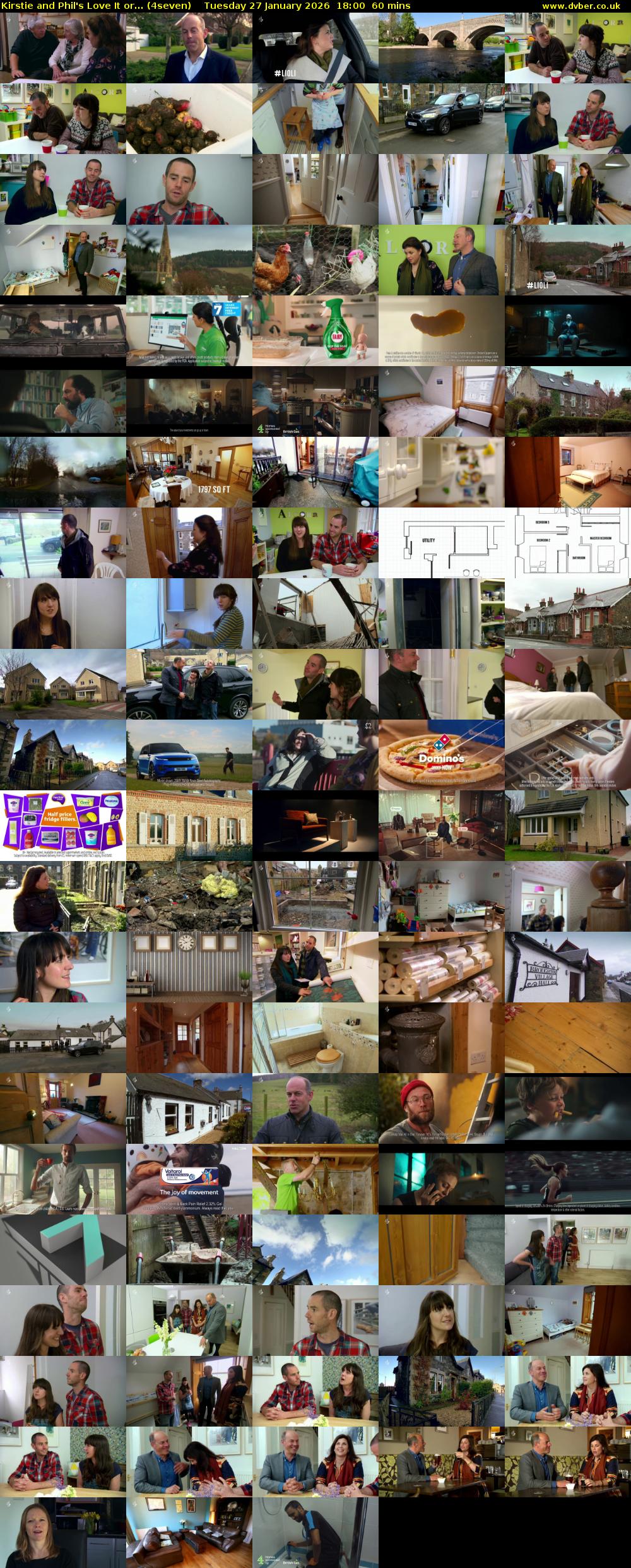 Kirstie and Phil's Love It or... (4seven) Tuesday 27 January 2026 18:00 - 19:00