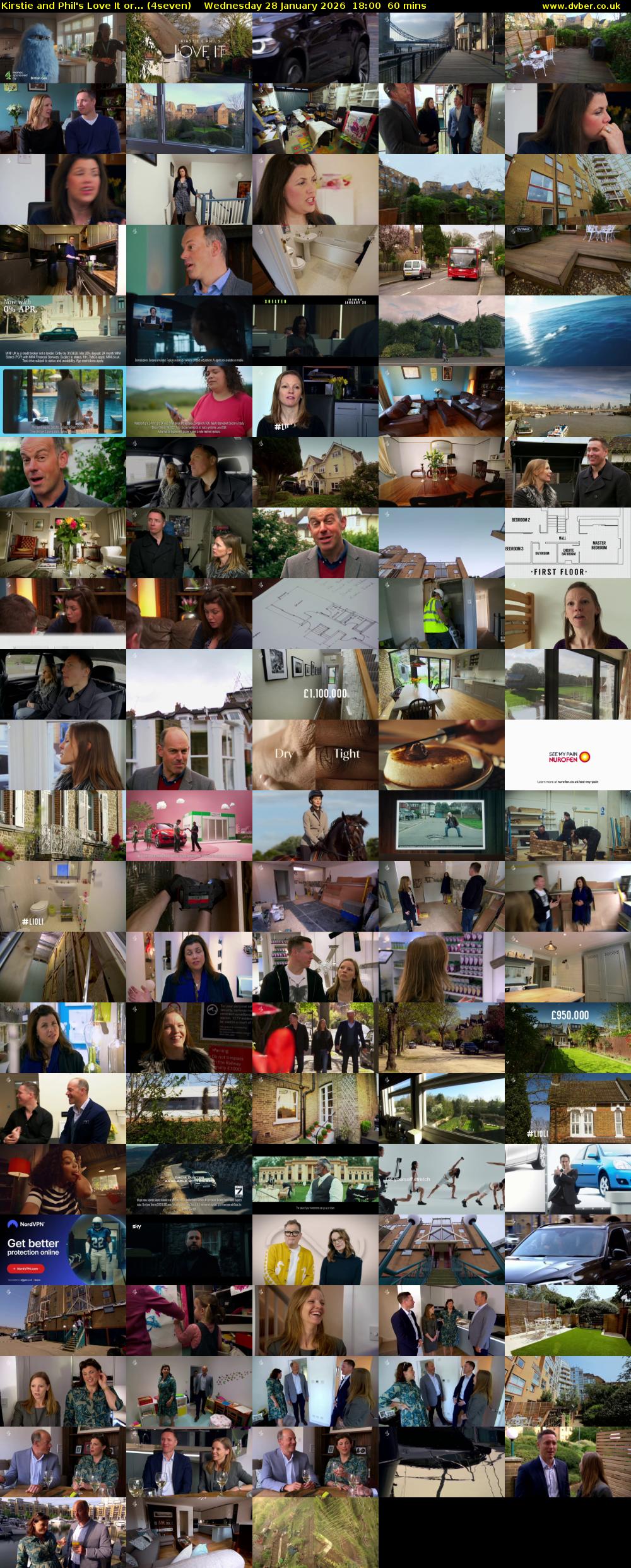 Kirstie and Phil's Love It or... (4seven) Wednesday 28 January 2026 18:00 - 19:00