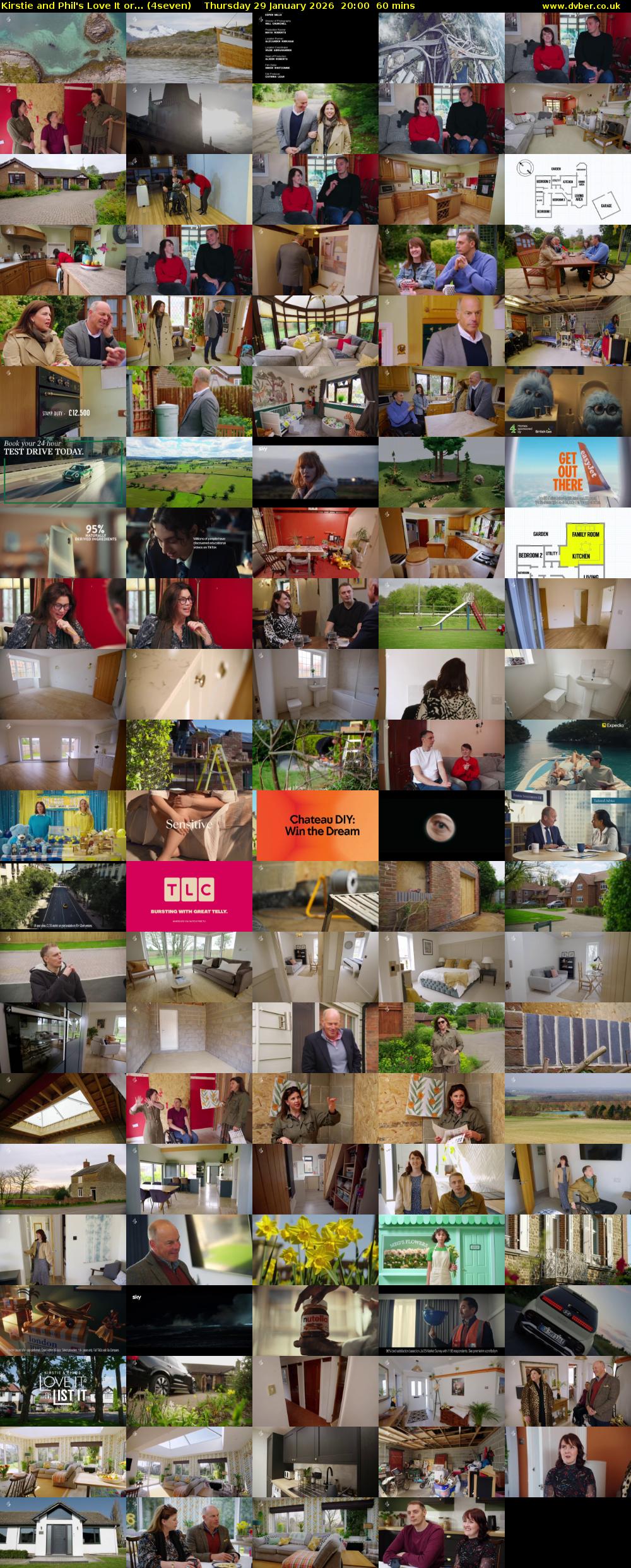 Kirstie and Phil's Love It or... (4seven) Thursday 29 January 2026 20:00 - 21:00