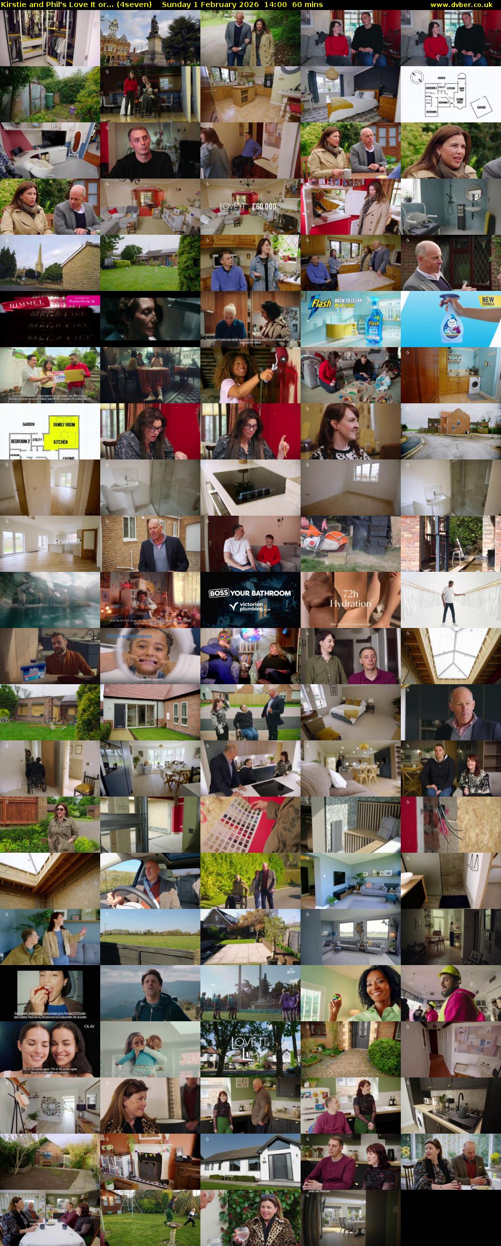 Kirstie and Phil's Love It or... (4seven) Sunday 1 February 2026 14:00 - 15:00