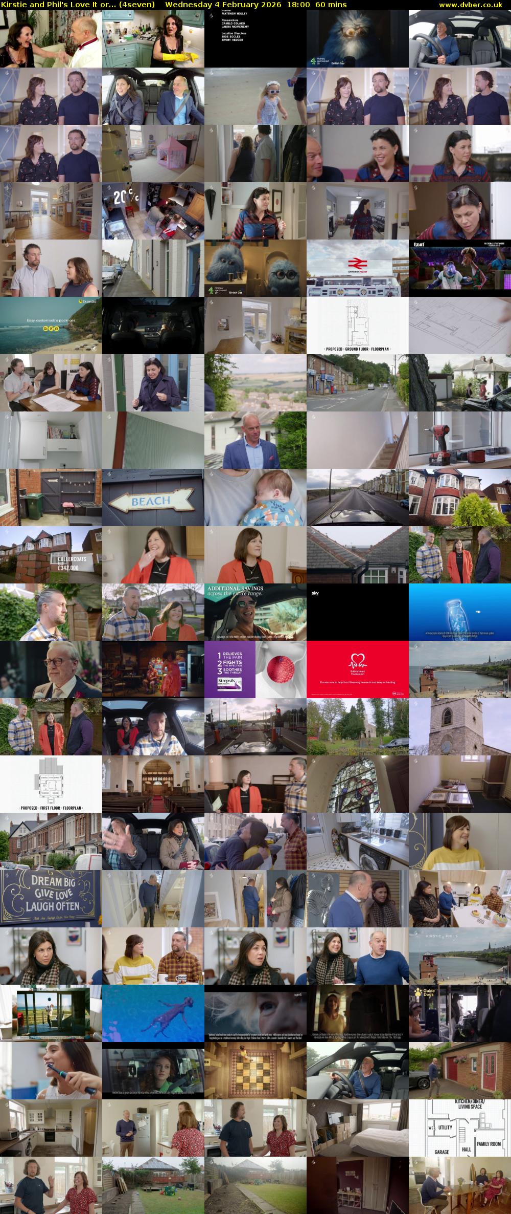 Kirstie and Phil's Love It or... (4seven) Wednesday 4 February 2026 18:00 - 19:00