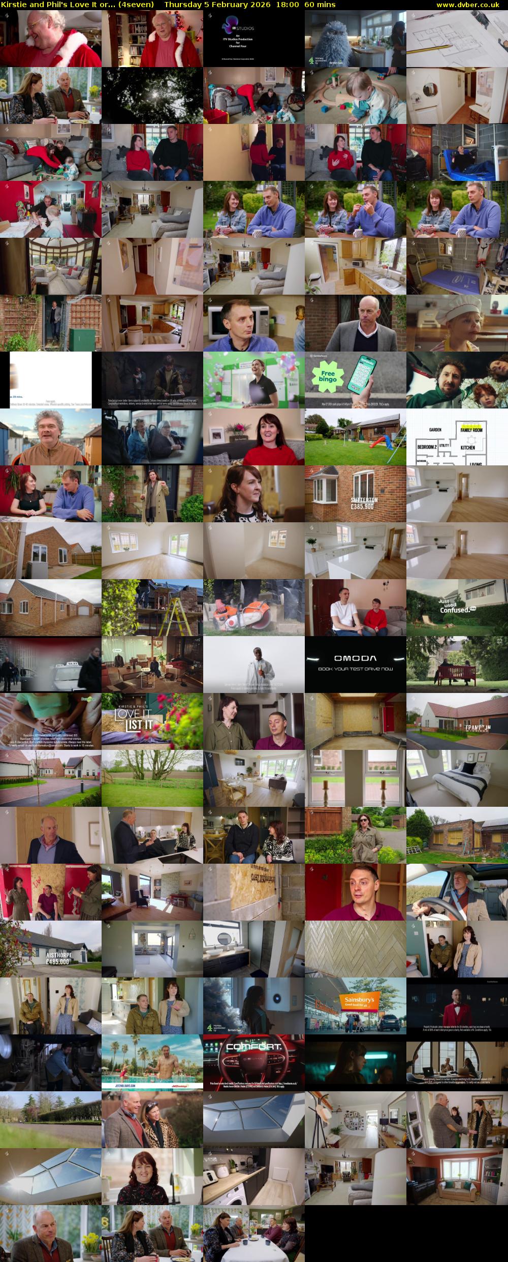 Kirstie and Phil's Love It or... (4seven) Thursday 5 February 2026 18:00 - 19:00