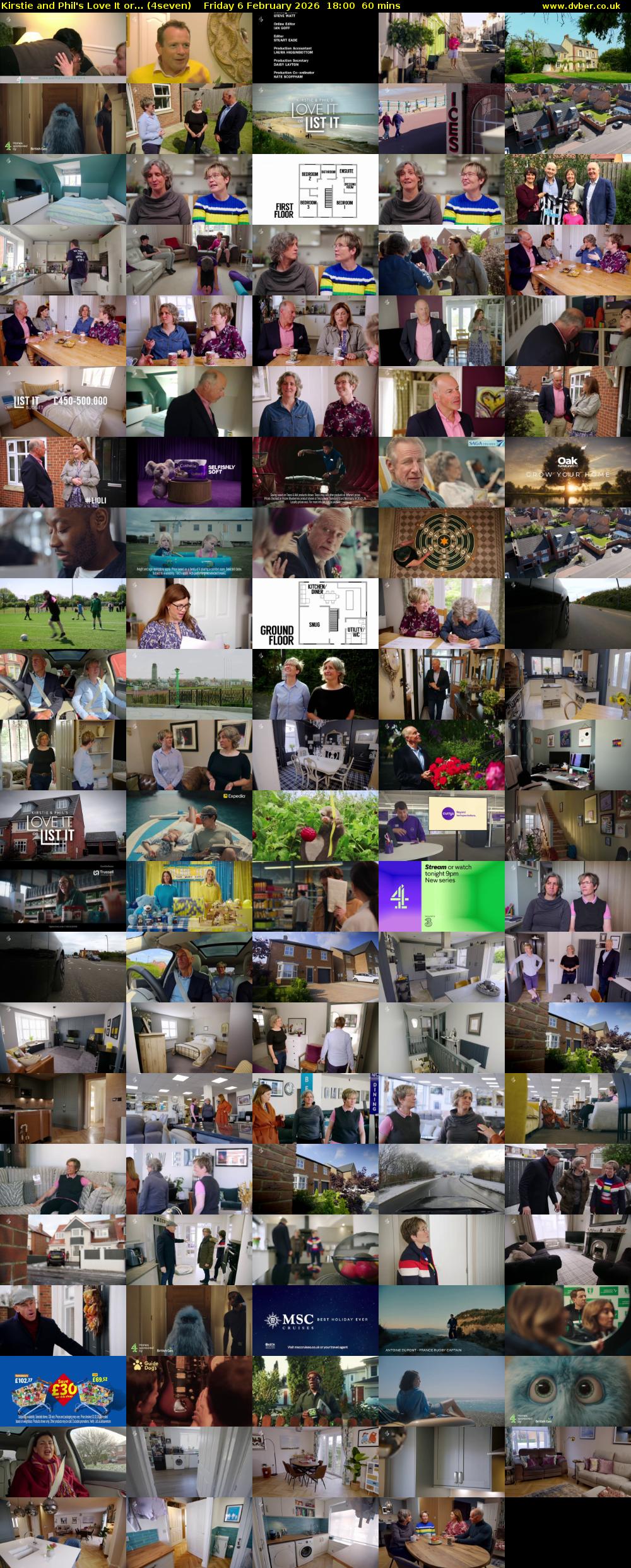 Kirstie and Phil's Love It or... (4seven) Friday 6 February 2026 18:00 - 19:00