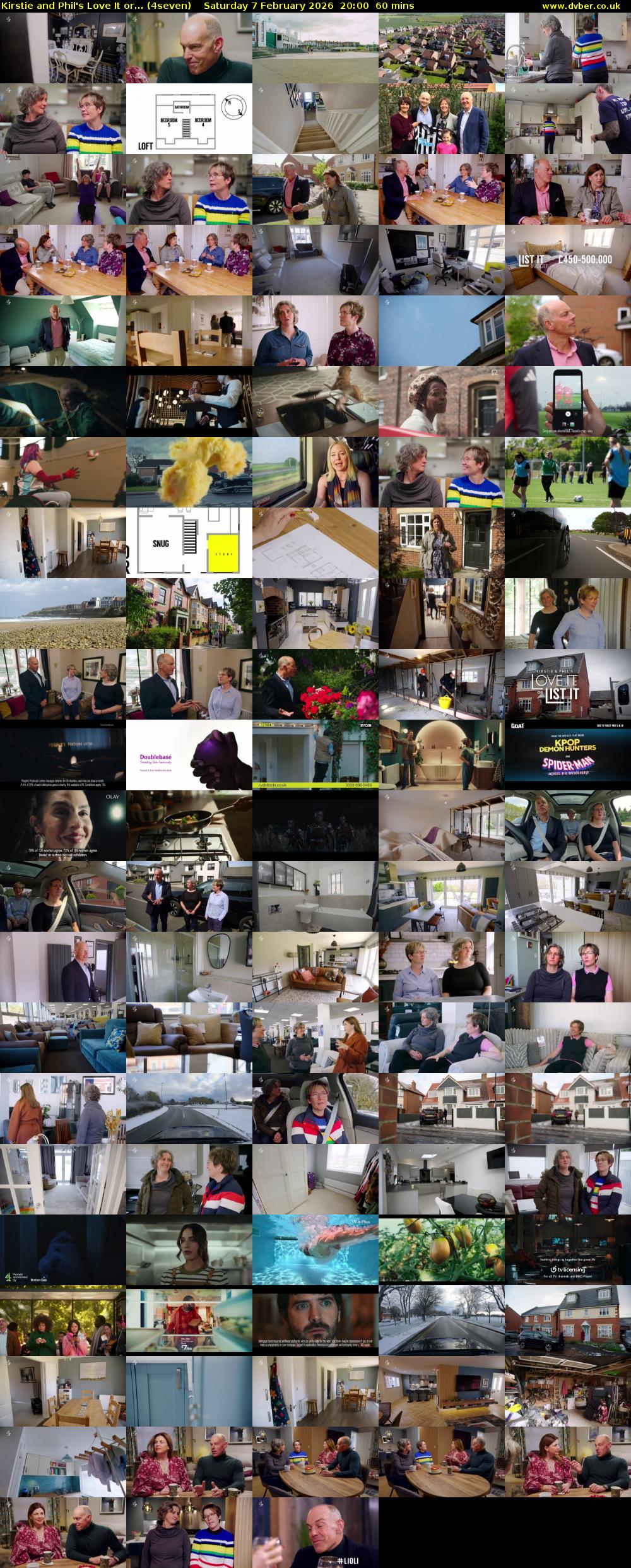 Kirstie and Phil's Love It or... (4seven) Saturday 7 February 2026 20:00 - 21:00