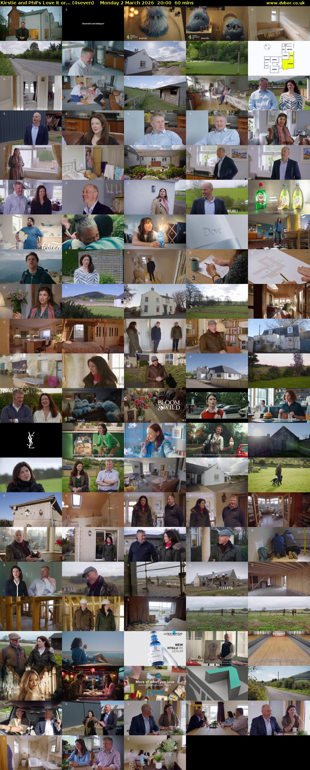 Kirstie and Phil's Love It or... (4seven) Monday 2 March 2026 20:00 - 21:00