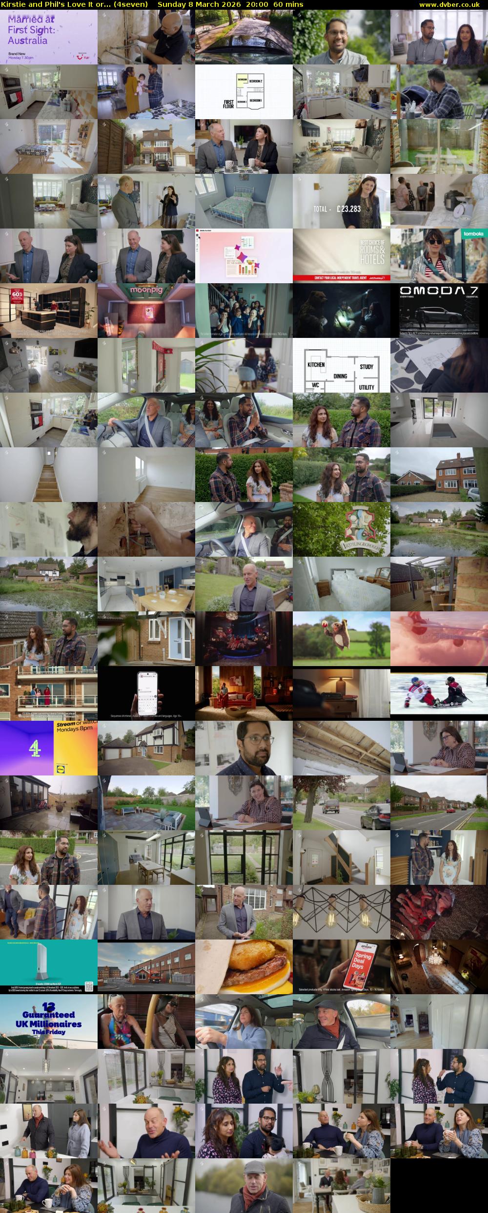 Kirstie and Phil's Love It or... (4seven) Sunday 8 March 2026 20:00 - 21:00