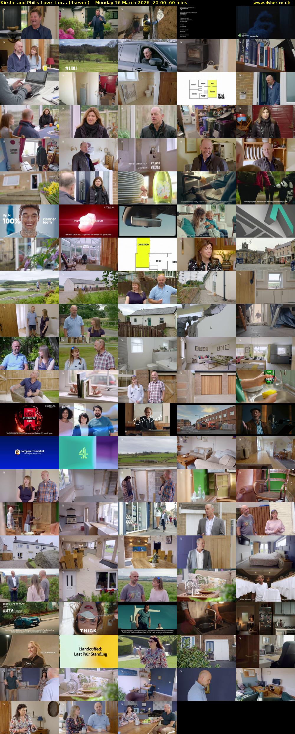 Kirstie and Phil's Love It or... (4seven) Monday 16 March 2026 20:00 - 21:00