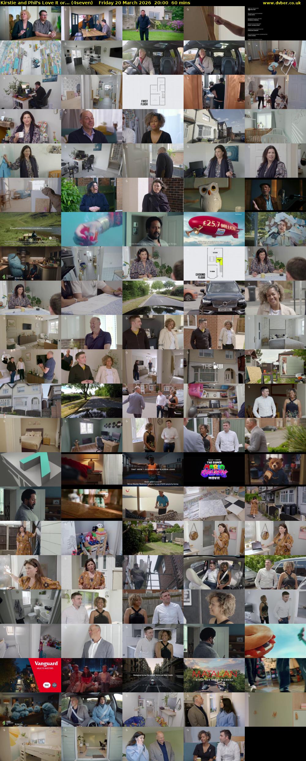 Kirstie and Phil's Love It or... (4seven) Friday 20 March 2026 20:00 - 21:00