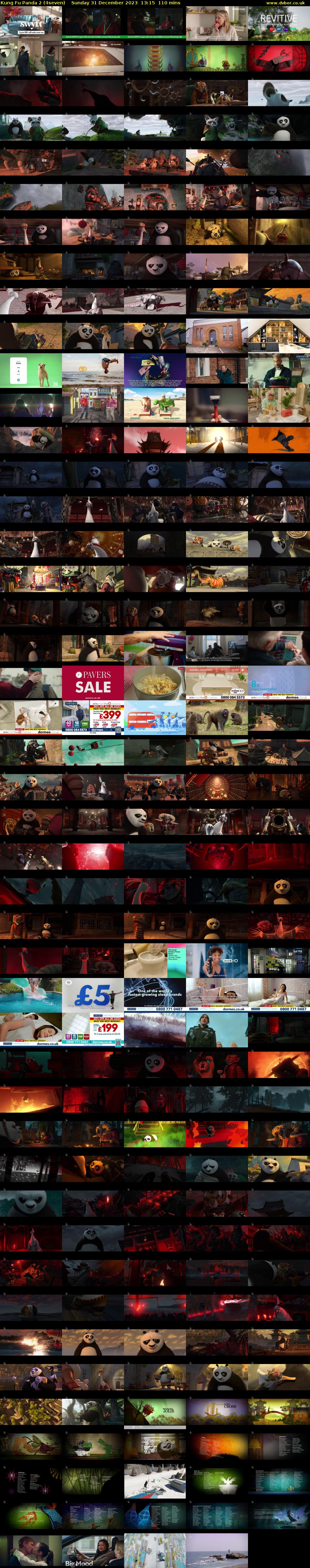 Kung Fu Panda 2 (4seven) Sunday 31 December 2023 13:15 - 15:05
