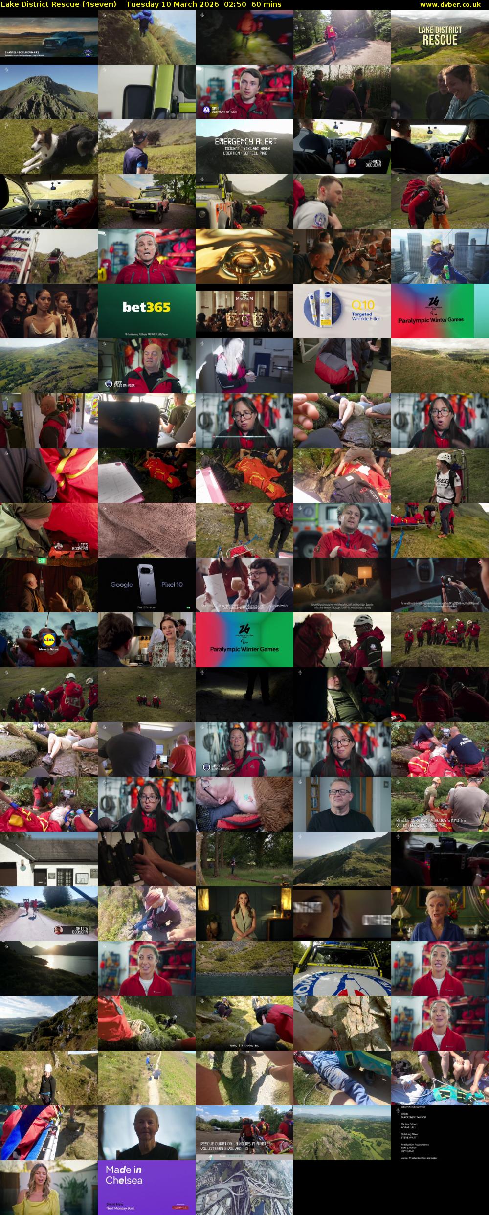 Lake District Rescue (4seven) Tuesday 10 March 2026 02:50 - 03:50