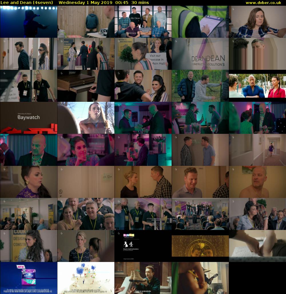 Lee and Dean (4seven) Wednesday 1 May 2019 00:45 - 01:15