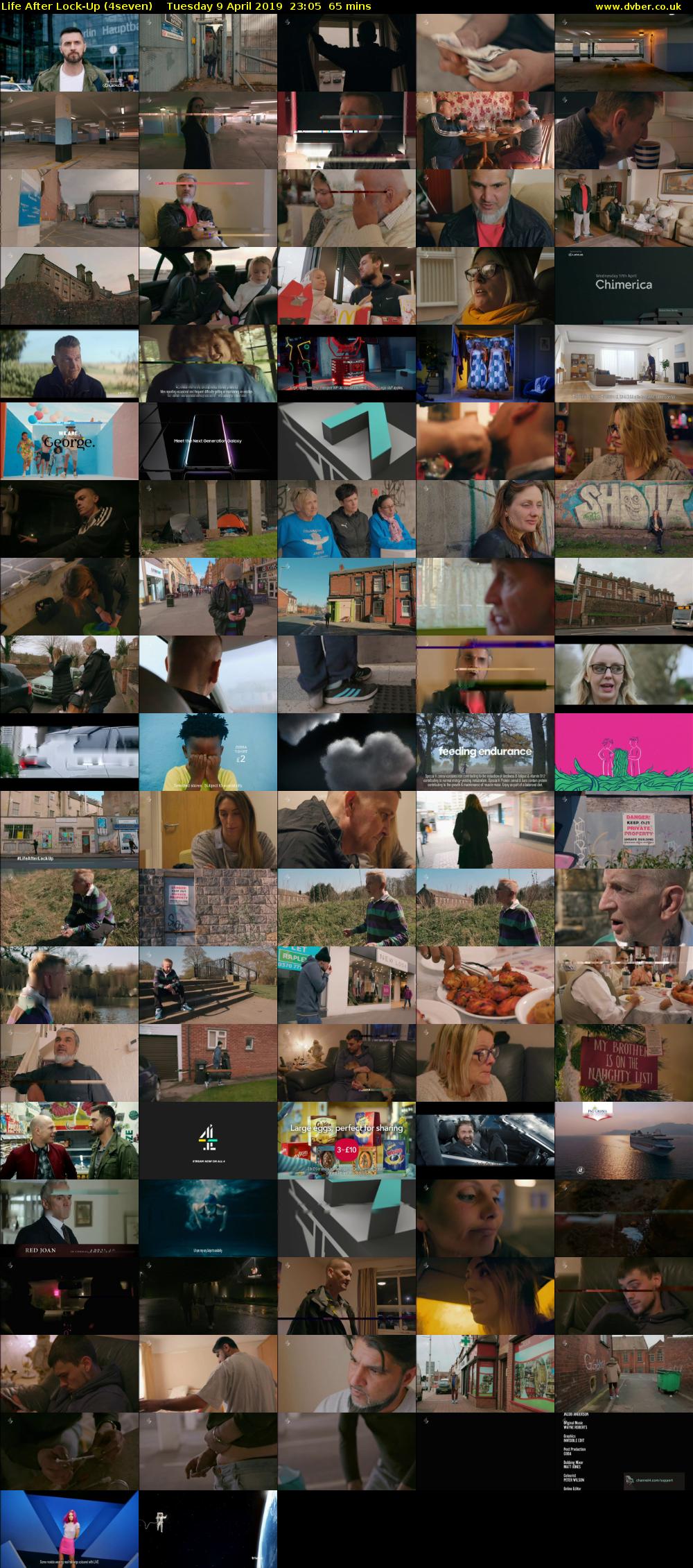 Life After Lock-Up (4seven) Tuesday 9 April 2019 23:05 - 00:10