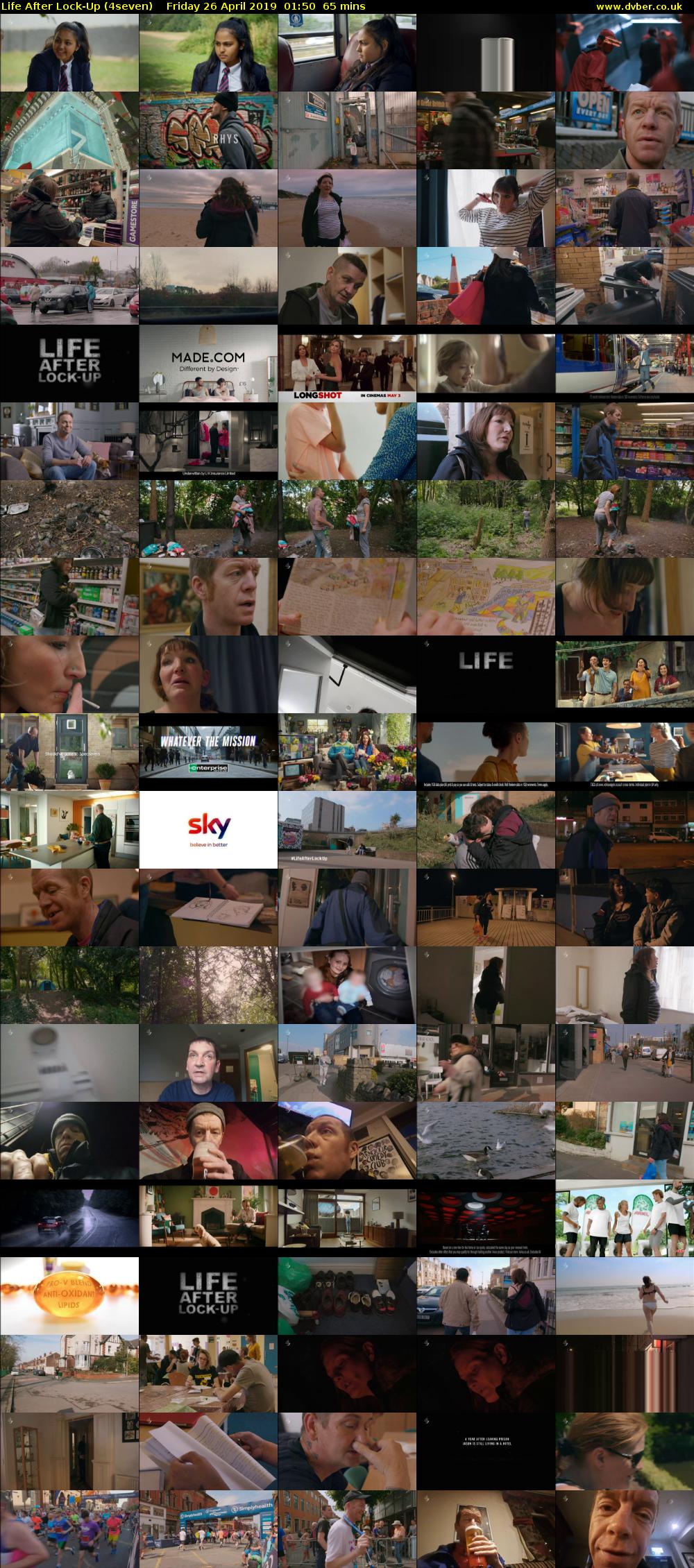 Life After Lock-Up (4seven) Friday 26 April 2019 01:50 - 02:55