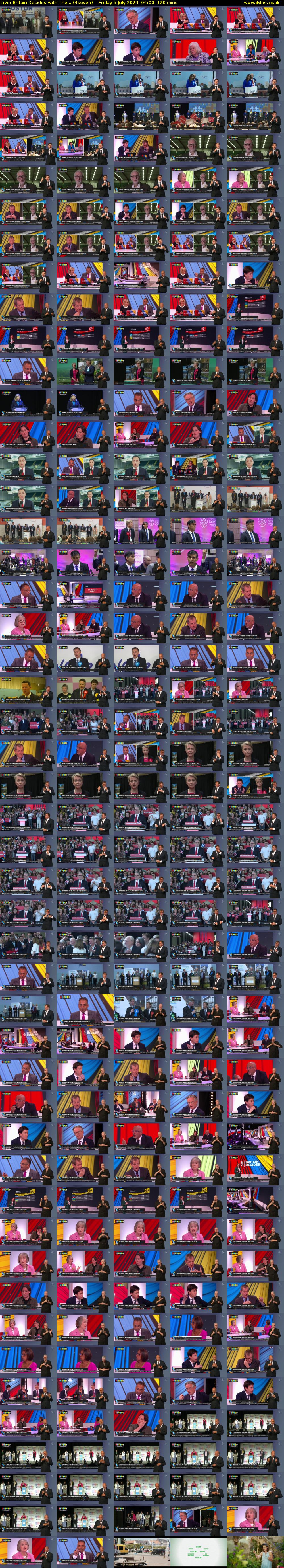 Live: Britain Decides with The... (4seven) Friday 5 July 2024 04:00 - 06:00