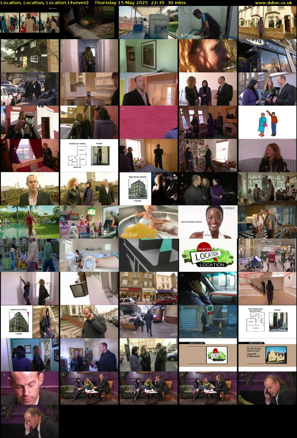 Location, Location, Location (4seven) Thursday 15 May 2025 22:35 - 23:05
