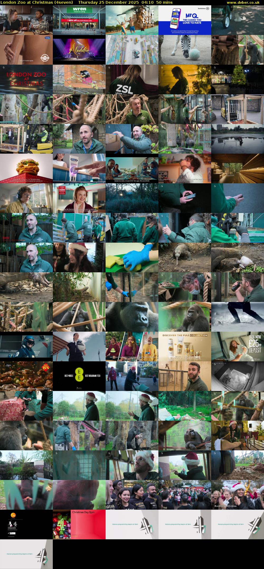 London Zoo at Christmas (4seven) Thursday 25 December 2025 04:10 - 05:00