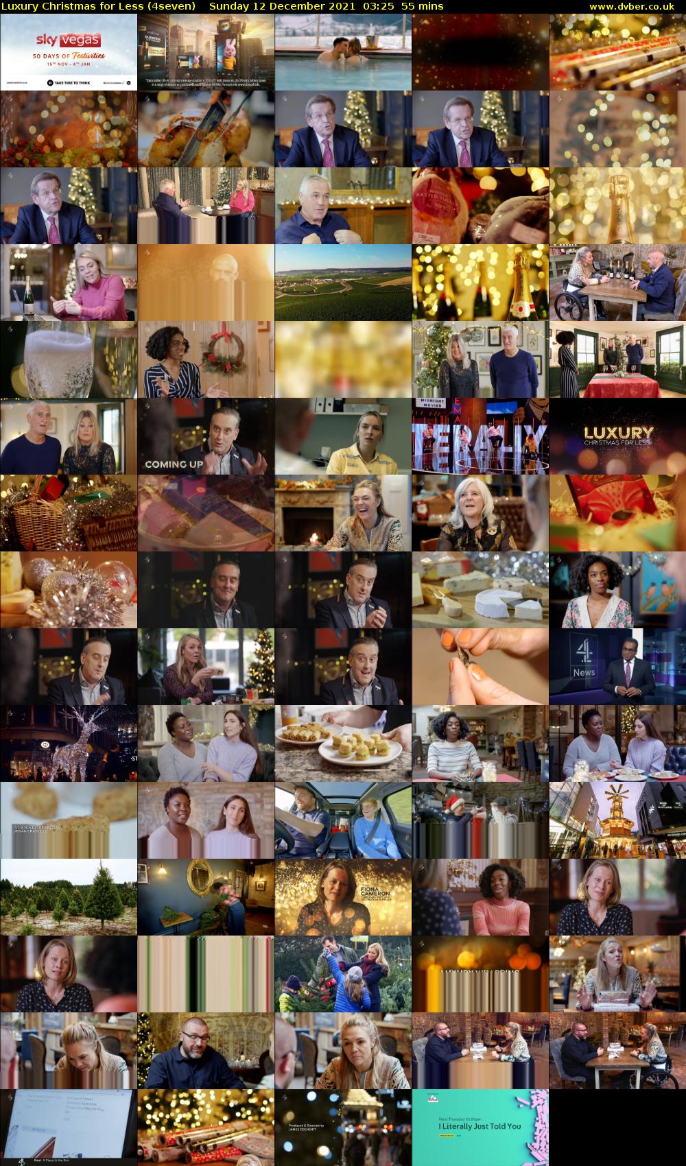 Luxury Christmas for Less (4seven) Sunday 12 December 2021 03:25 - 04:20