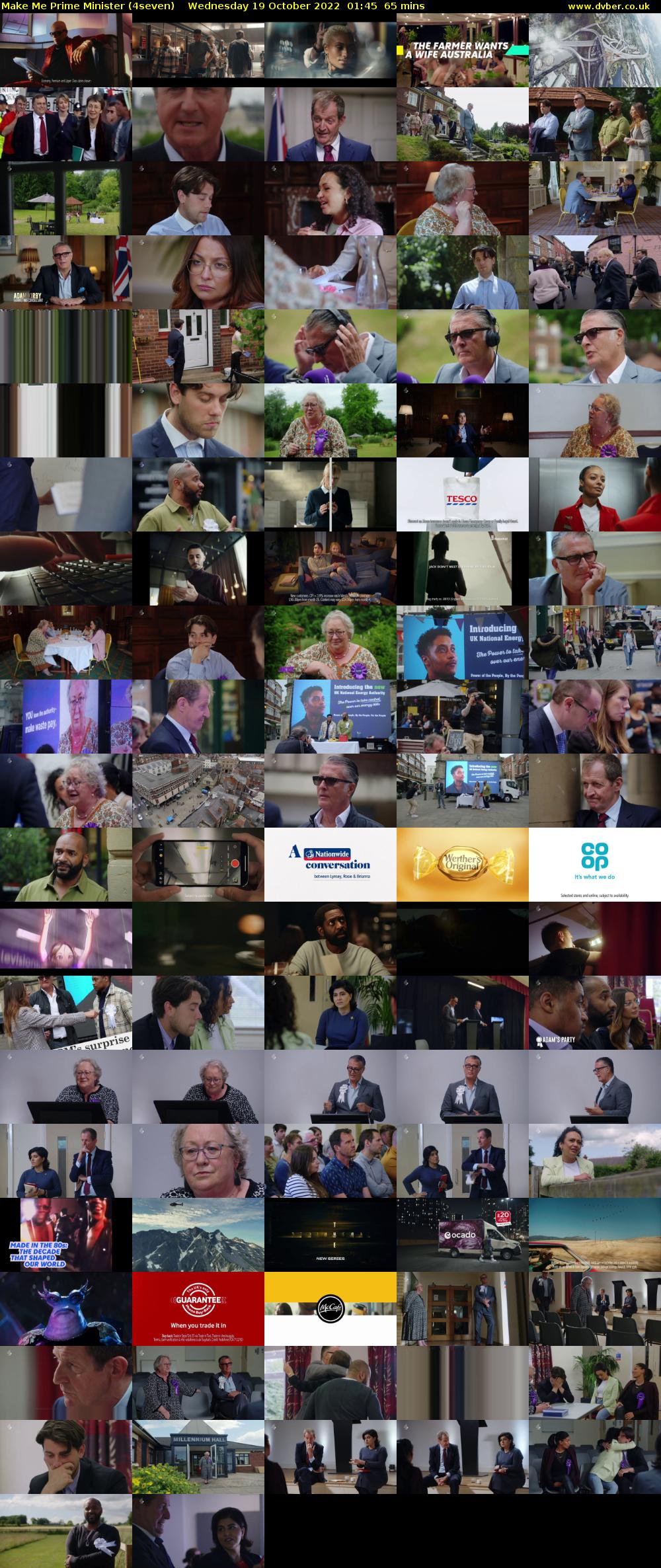 Make Me Prime Minister (4seven) Wednesday 19 October 2022 01:45 - 02:50